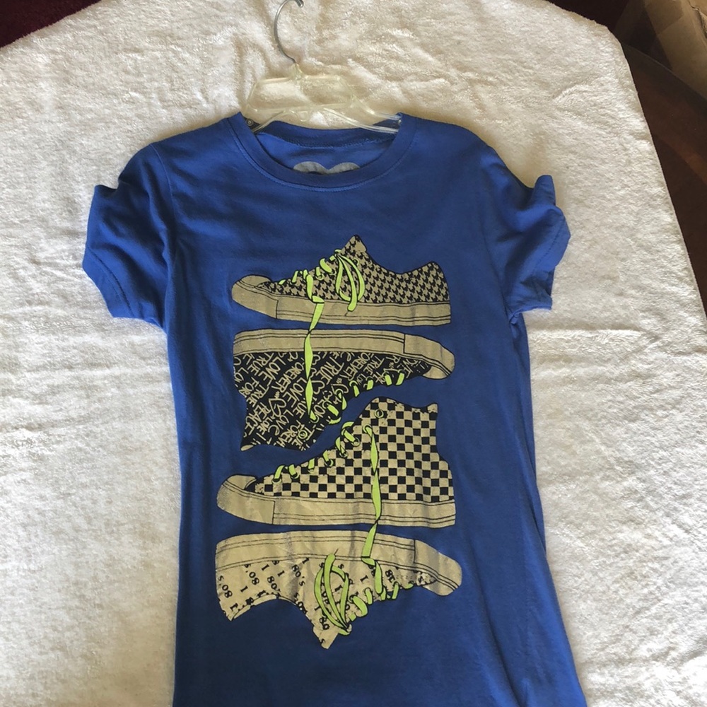 Tennis shoe t-shirt